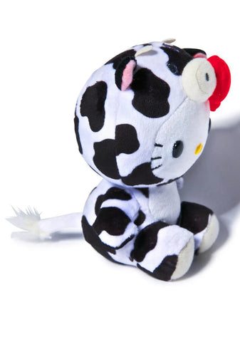Farm Friends Hello Kitty Cow Plush
