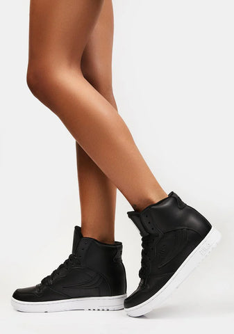 Black WX-120 High Top Sneakers