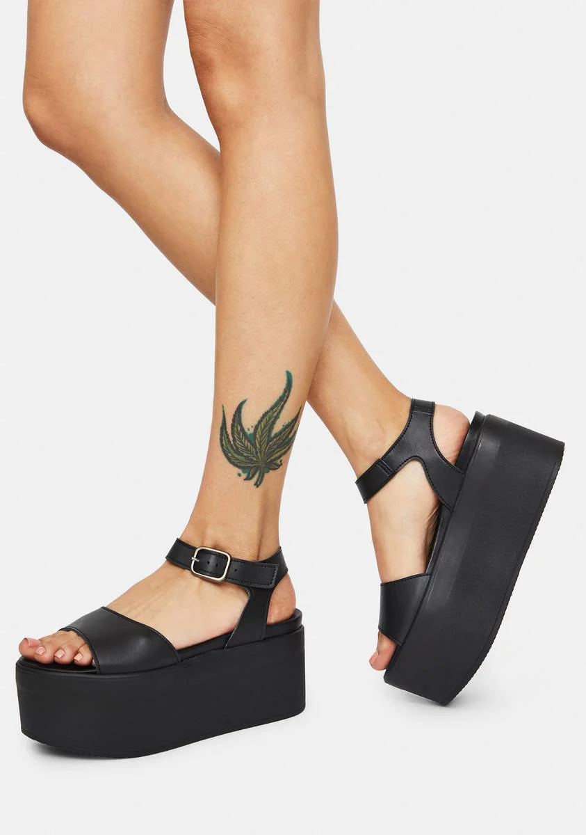 Rolly Vegan Platform Sandals