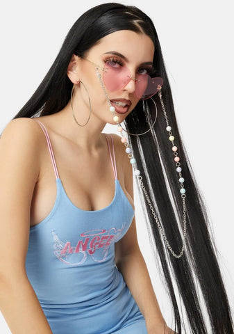 Back For More Beaded Sunglasses Chain