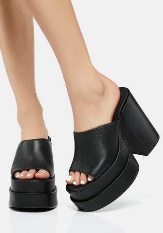 Cagey Platform Heels