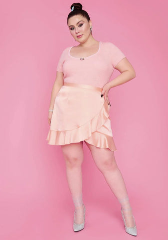 My Love Language Ruffle Skirt