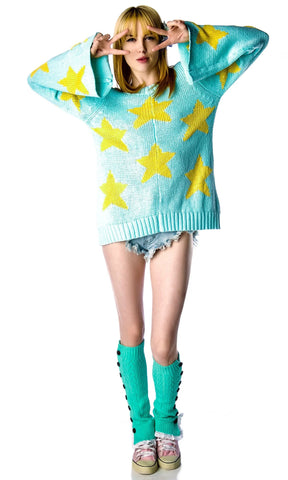 Starry Eyed Favorite Sweater - Green