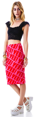 El Dorado Lace Crop Top - Black