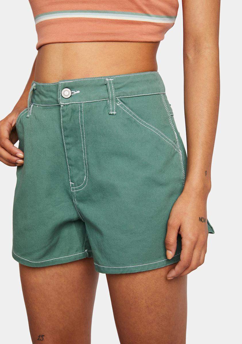 Ivy High Rise Carpenter Shorts