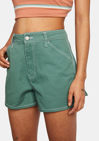 Ivy High Rise Carpenter Shorts