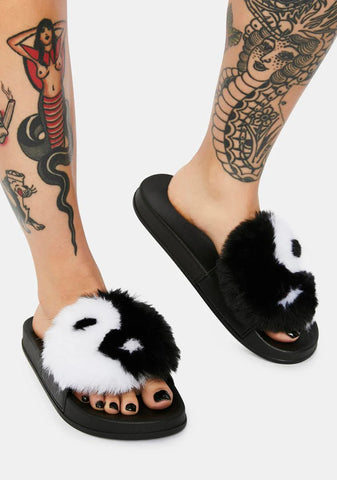 Think Twice Slide Sandals