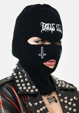 DK Logo Ski Mask
