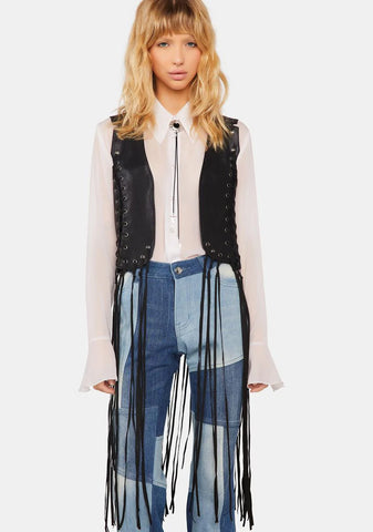 Carry On Fringe Vest