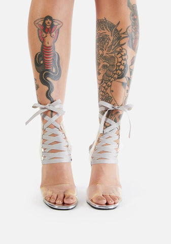 Switch Things Up Lace Up Heels