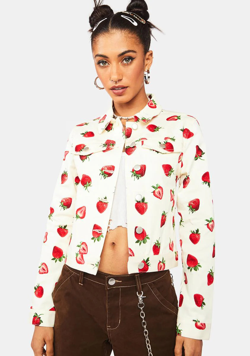 Strawberry Drill Jacket
