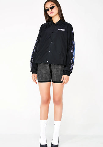 Rave Nylon Coaches Jacket