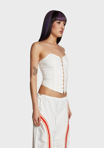 Inevitable Heart Corset Top