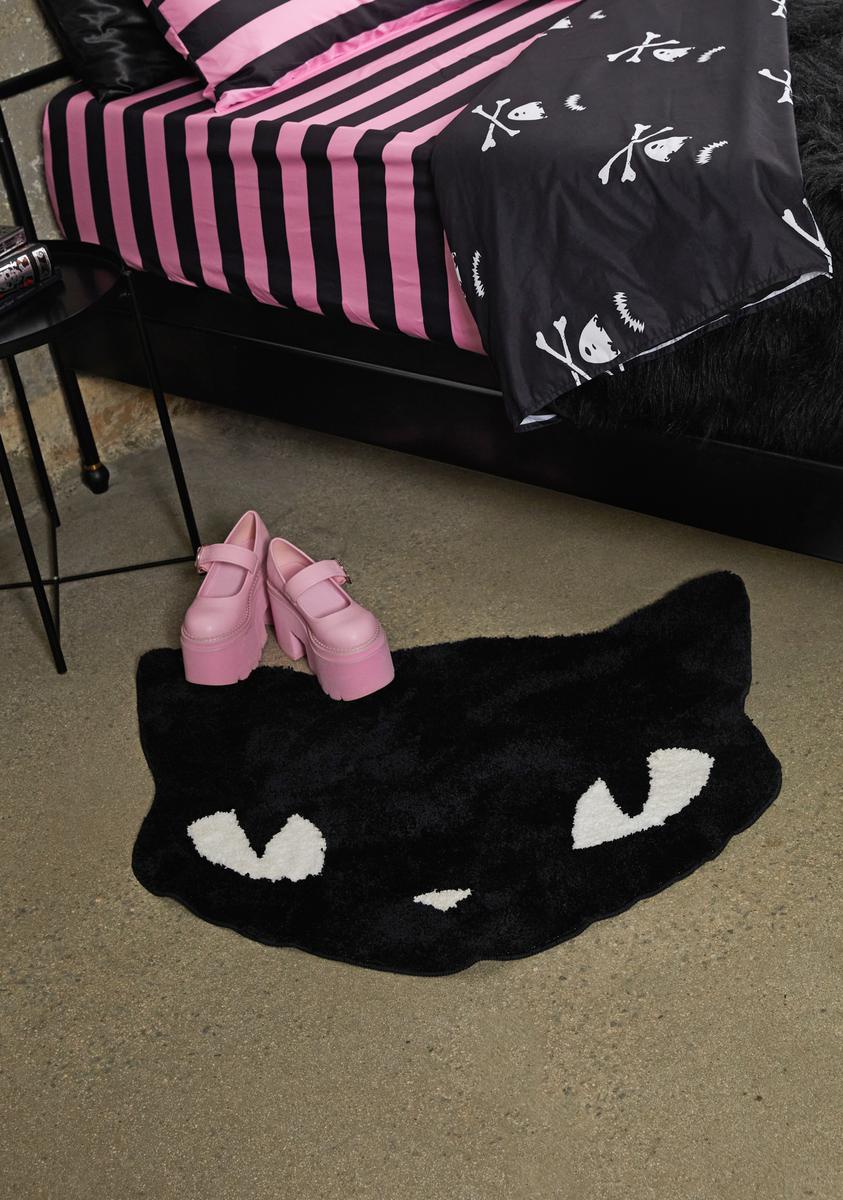 Old School Style Cat Rug