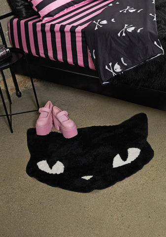 Old School Style Cat Rug