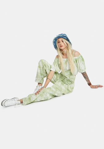 Stroll In Kyoto Overalls Set