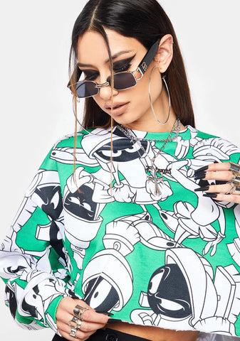 No Earthlings Allowed Crewneck