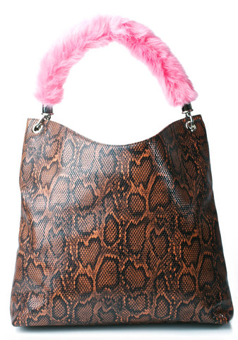 Cordelia Snake Tote