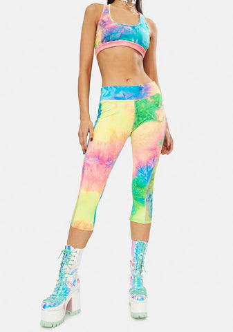 Under The Sun Tie Dye Leggings