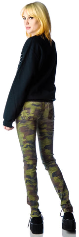 Camo Skinny Jeans