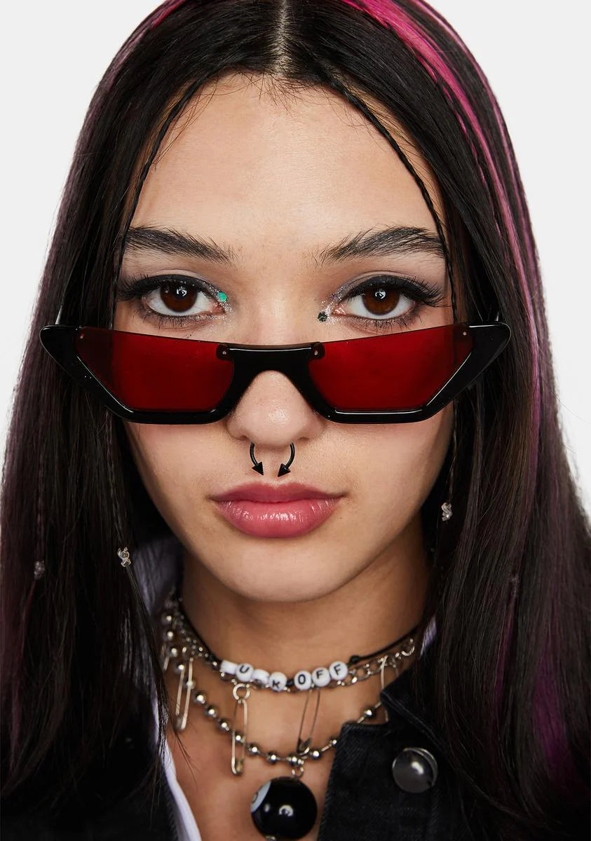 Hottie Purrin' For You Cat Eye Sunglasses