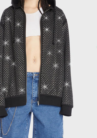 Street Stunner Rhinestone Hoodie