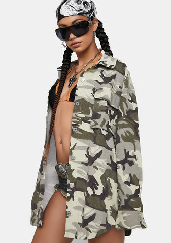 Declassified For You Camo Jacket