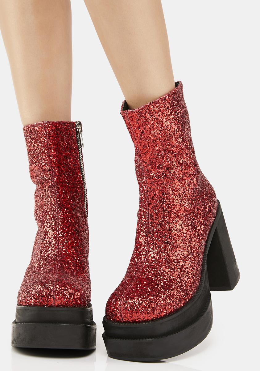 Mystical Sparks Platform Boots
