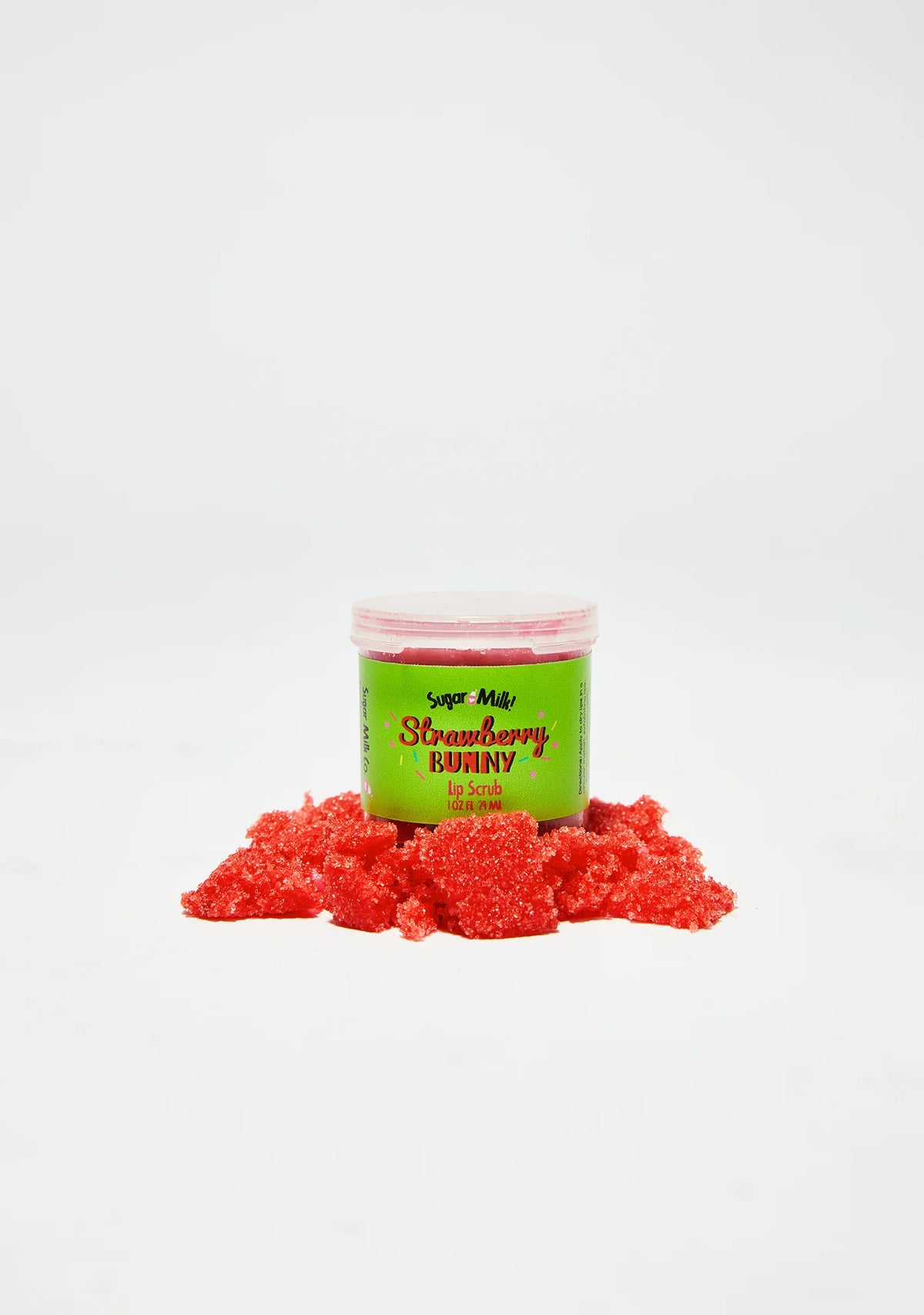 Strawberry Pink Bunny Lip Scrub