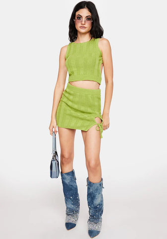 All Of The Above Skirt Set