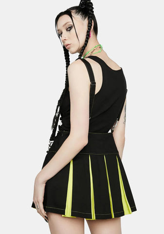 Toxic Last Second Chance Pleated Skirt