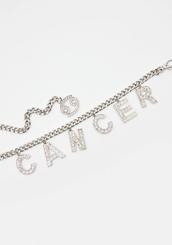 Special Shoutout Rhinestone Charm Belt