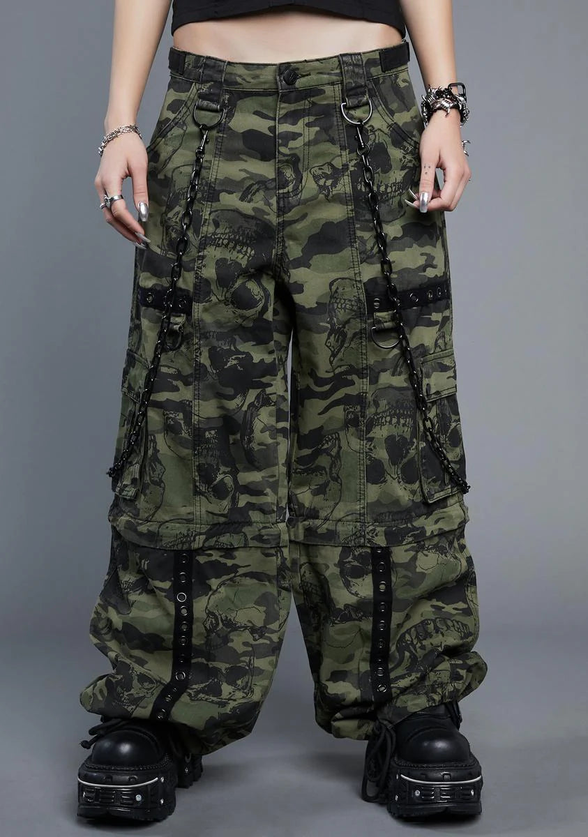 Thick Skin Wide Leg Pants