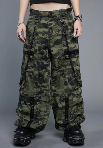 Thick Skin Wide Leg Pants
