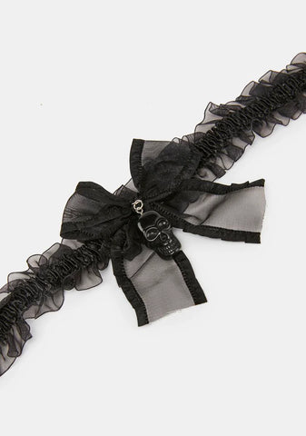 Speak Of The Dead Skull Choker