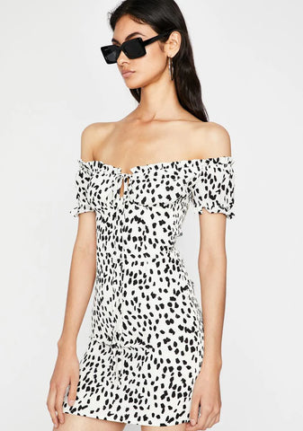 Spot On Mini Dress
