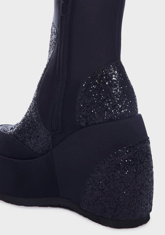 Solaris Wedge Ankle Boots