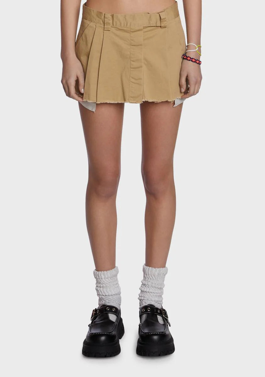 Never Formal Cargo Skirt