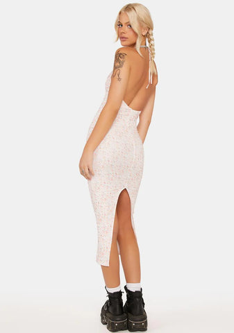 Days Go By Floral Midi Dress