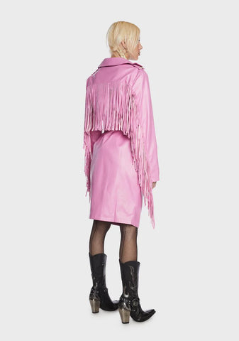 Your High Horse Fringe Jacket