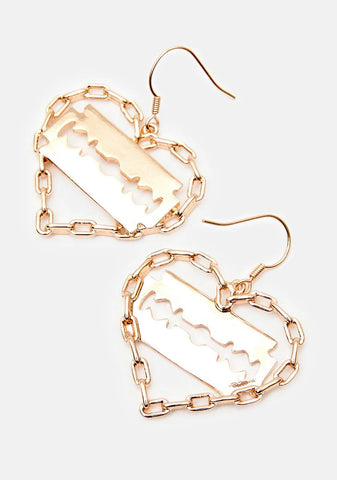 My Deadly Heart Earrings