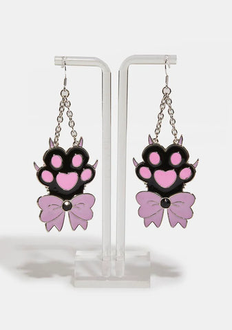 Claws Out Drop Earrings