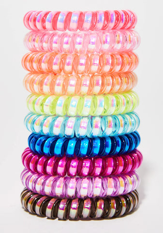 Untangled Cord Hair Ties