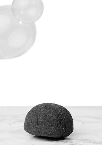 Black Heart Glittery Bath Bomb
