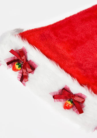 Tip Of The Tongue Santa Hat