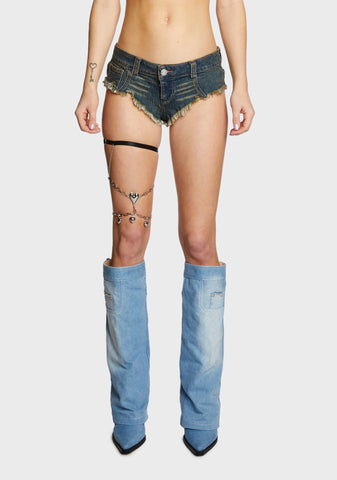 Heart Ablaze Thigh Chain