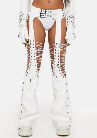Compression Lace Up Chaps