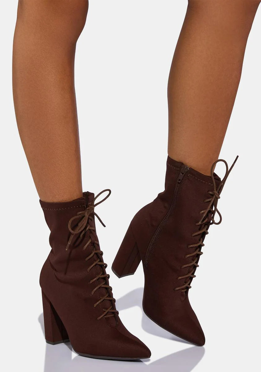 Umber Mesmerized State Suede Boots