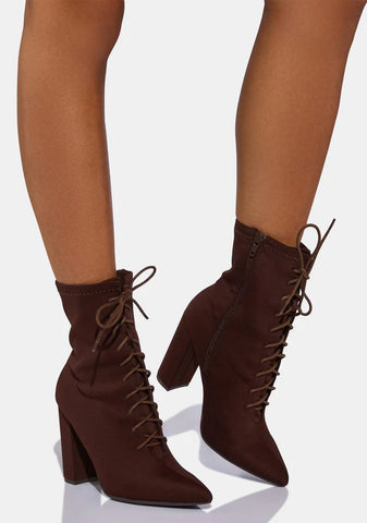 Umber Mesmerized State Suede Boots