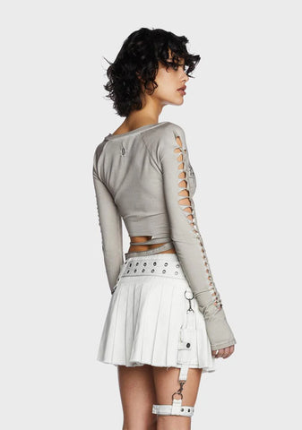 Echo Cut-Out Graphic Tee